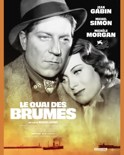 cinéma,critique,film,le quai des brumes,marcel carné,critique le quai des brumes de marcel carné,carlotta films,chanel,studiocanal,la cinémathèque française,jean gabin,michèle morgan,réalisme poétique,jacques prévert,le jour se lève