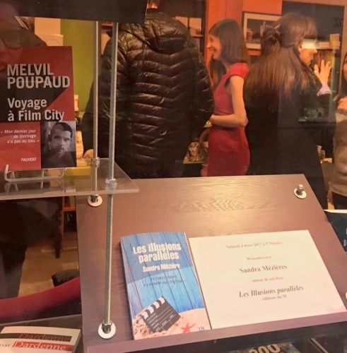 écriture,littérature,salon du livre de paris,salon de livre de paris 2018,écrivain,romancière,livre,dédicace,cinéma,les illusions parallèles,l'amor dans l'âme,paris