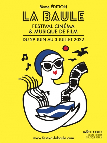 cinéma,film,festival,festival du cinéma et musique de film de la baule,8ème édition,alexandre desplat,musique de film,musique,8ème festival du cinéma et musique de film de la baule,festival du cinéma et musique de film de la baule 2022,la baule