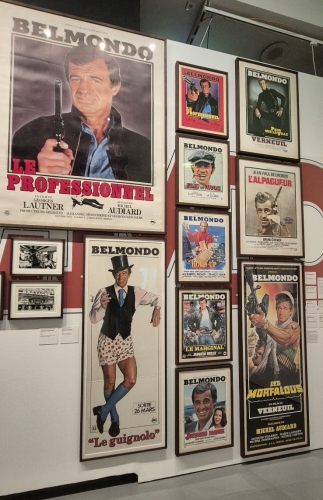 cinéma,exposition,belmondo,belmondo le magnifique,cinématèque française,jean-paul belmondo,exposition jean-paul belmondo