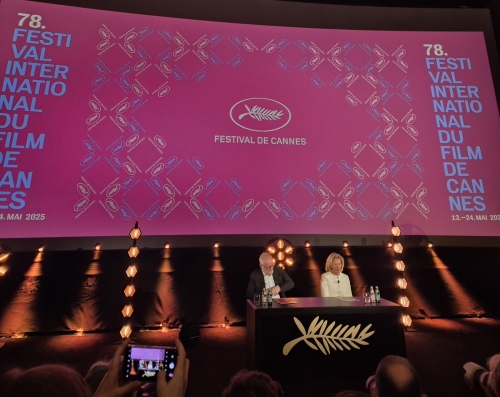 cinéma,conférence de presse,festival de cannes 2025,78ème festival de cannes,sélection officielle du 78ème festival de cannes,programme du festivall de cannes 2025,thierry frémaux,iris knobloch,tom cruise,robert de niro,juliette binoche
