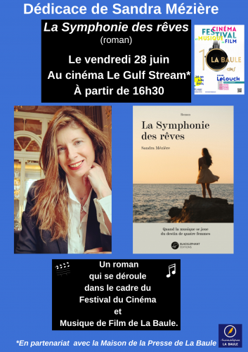 cinéma,festival du cinéma et musique de film de la baule 2024,10ème festival du cinéma et musique de film,la baule,cinéma,musique,franck dubosc,sam bobino,audrey dana,ludovic bource,christophe barratier,la symphonie des rêves,roman