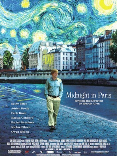 Woody Allen, Minuit à Paris, critique, film, cinéma, Owen Wilson, Léa Seydoux, Marion Cotillard