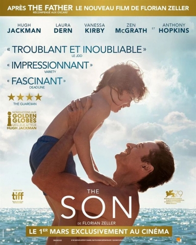 cinéma, film, critique, The Son, Florian Zeller, critique de The Son de Florian Zeller, Hugh Jackman, Laura Dern, Oscars