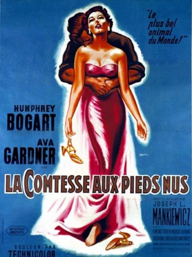 La comtesse aux pieds nus, Ava Gardner, cinéma, film, Humphrey Bogart