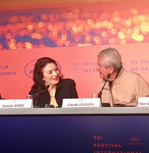 cinéma,festival de cannes,calude lelouch,les plus belles années d'une vie,anouk aimée,jean-louis trintignant,deauville,cannes,72ème festival de cannes,indeauville,in the mood for cinema,souad amidou,antoine sire,monica bellucci,calogero,francis lai,nicole croisille