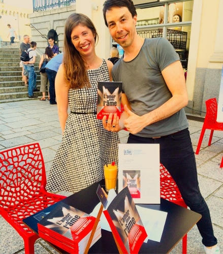 écriture,littérature,salon du livre de paris,salon de livre de paris 2018,écrivain,romancière,livre,dédicace,cinéma,les illusions parallèles,l'amor dans l'âme,paris