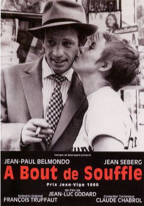 La Box fait son cinéma, Nouvelle Vague, partenariat, Godard, A bout de souffle, cinéma, In the mood for cinema, partenariat, mode, Jean Seberg, Jean-Paul Belmondo