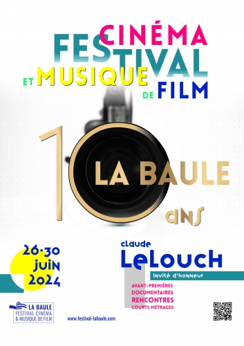 la baule,festival de cinéma et musique de film de la baule,2024,hommage,concert hommage à claude lelouch