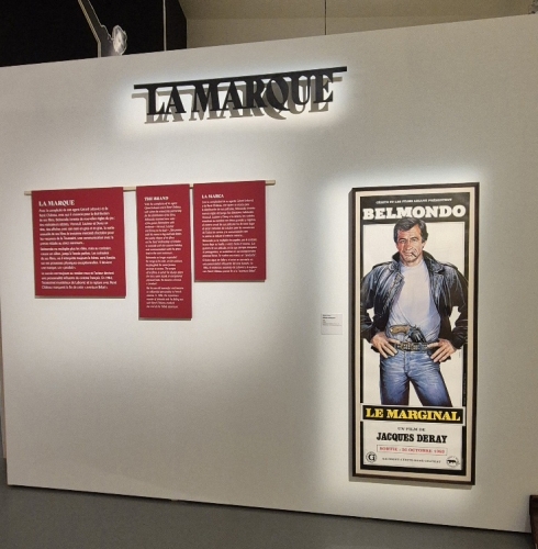 cinéma,exposition,belmondo,belmondo le magnifique,cinématèque française,jean-paul belmondo,exposition jean-paul belmondo