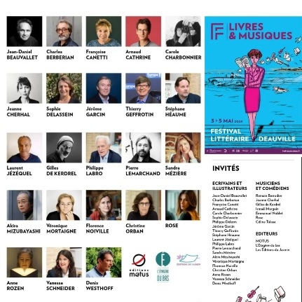 Festival livres & musiques de Deauville, Deauville, littérature, La Symphonie des rêves, Sandra Mézière, roman, littérature