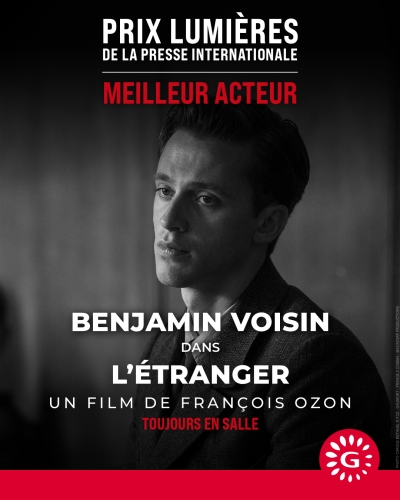 cinéma,films,palmarès des prix lumières 2026,palmarès 31ème cérémonie des prix lumières de la presse internationale,l'etranger,françois ozon,benjamin voisin
