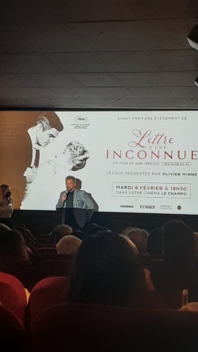 cinéma, Lettre d'une inconnue, Max Ophüls, Festival de Cannes, Cannes Classics 2022, Stefan Zweig, film, Champo, version restaurée
