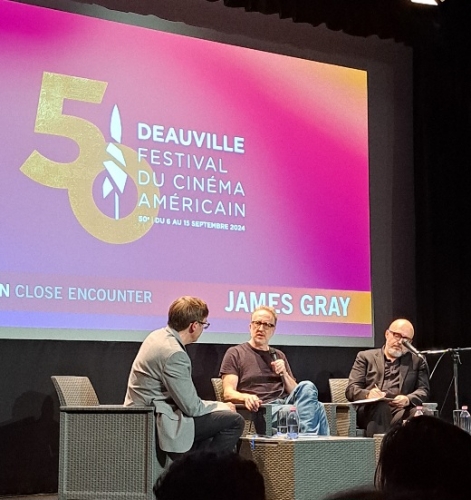 cinéma, Deauville, James Gray, Conversation avec James Gray, Festival du Cinéma Américain de Deauville 2024, 50ème Festival du Cinéma Américain de Deauville